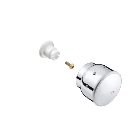 Hansgrohe Griff für Mondial Warmwasserseite chrom/gold optik