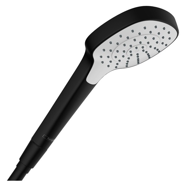 HG Handbrause Croma Select E 1jet EcoSmart 9 l/min mattschwarz