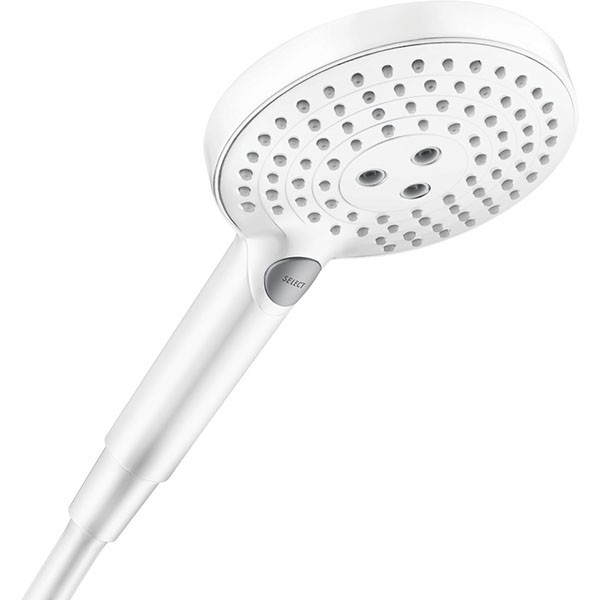 Hansgrohe Handbrause Raindance Select S 120  3jet PowderRain EcoSmart mattweiß