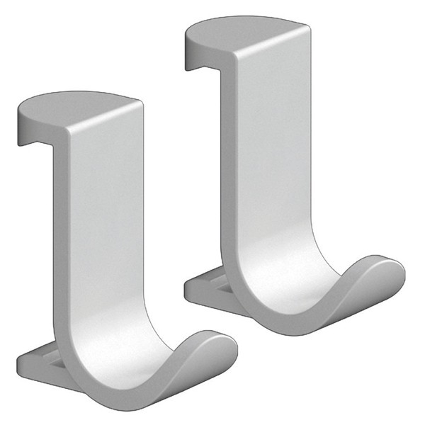 HG Handtuchhaken WallStoris breit mattweiss
