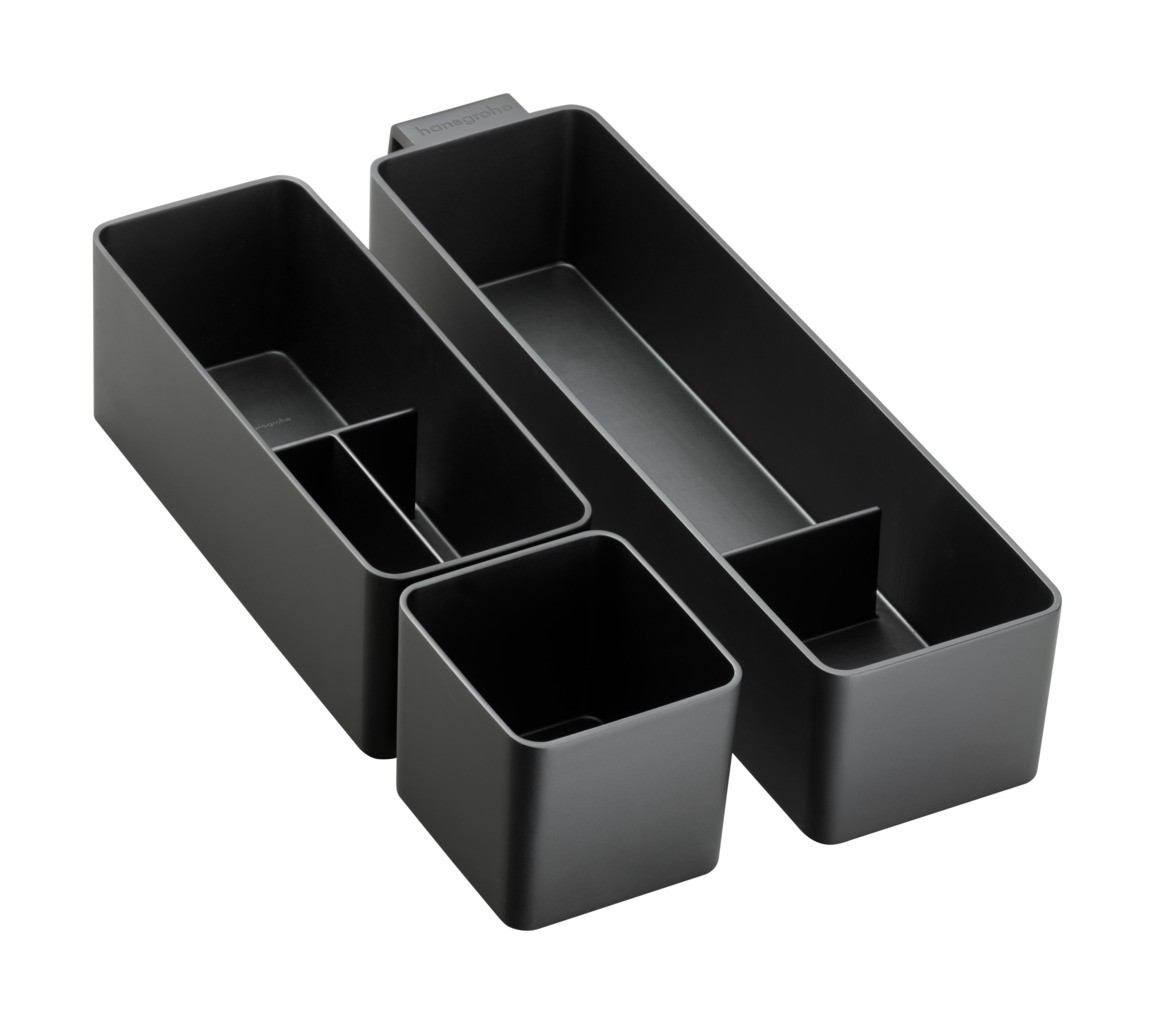 Hansgrohe IntraStoris Schubkasteninneneinteilung Basis Set 100/345 Mattschwarz