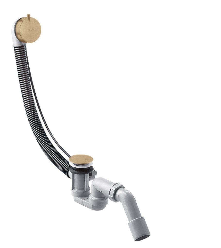 Hansgrohe Komplettset Ablauf- und Überlaufgarnitur für Normalwannen Brushed Bronze