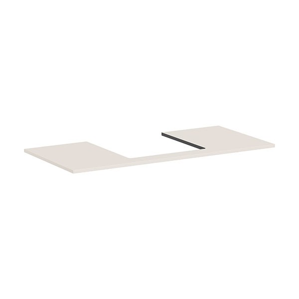 Hansgrohe Konsole Xilesa E 1180x550mm  m.Ausschnitt mittig Aufsatzwasch.ge SBma
