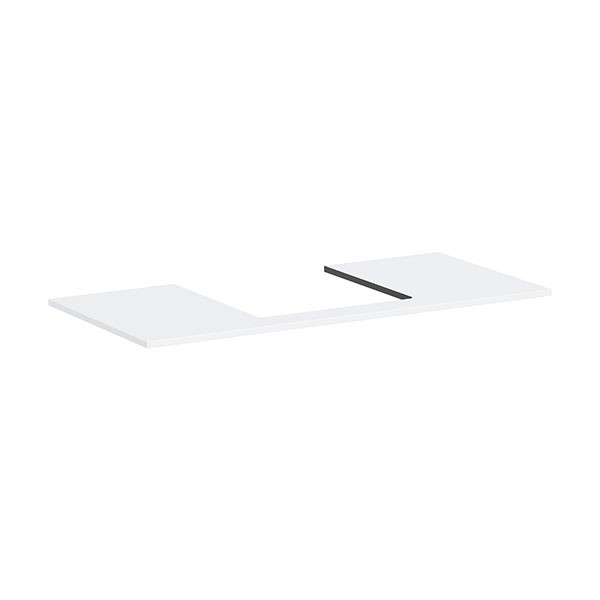 Hansgrohe Konsole Xilesa E 1180x550mm  m.Ausschnitt mittig f.Aufsatzwasch.ge MW