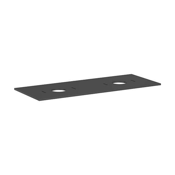 Hansgrohe Konsole Xilesa E 1375x550mm  m.2 Ausschnitten Aufsatzwasch.o.Hl SGma