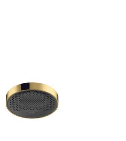 Hansgrohe Kopfbrause Rainfinity 250 1jet EcoSmart 9 l/min Deckenmontage polished gold