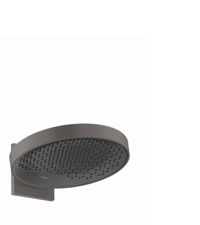 Hansgrohe Kopfbrause Rainfinity 360 1jet Wandmontage brushed black chrome