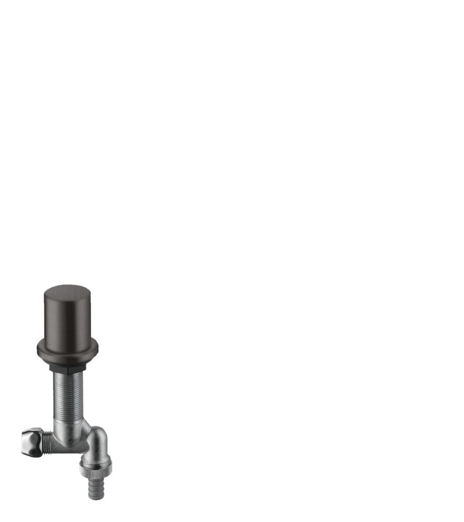 Hansgrohe Küchen-Geräteabsperrventil Brushed Black Chrome