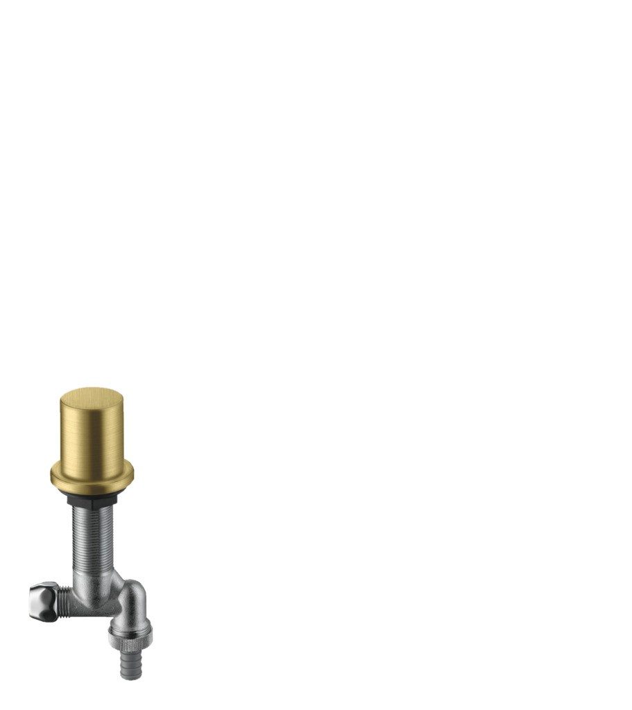 Hansgrohe Küchen-Geräteabsperrventil Brushed Brass