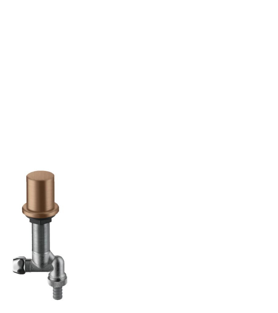 Hansgrohe Küchen-Geräteabsperrventil Brushed Red Gold