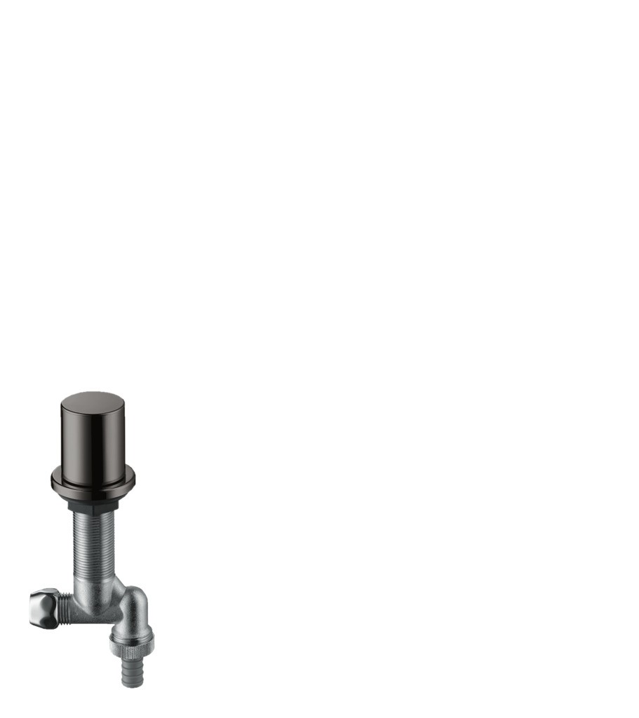 Hansgrohe Küchen-Geräteabsperrventil Polished Black Chrome