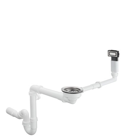 Hansgrohe Manuelle Ab- und Überlaufgarnitur 660 D14-10 BSO