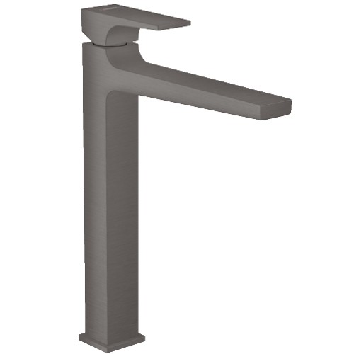 Hansgrohe Metropol Waschtischmischer 260 Brushed Black mit Push-Open Ablaufgarnitur