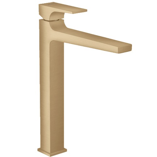 Hansgrohe Metropol Waschtischmischer 260 Brushed Bronze mit Push-Open Ablaufgarnitur