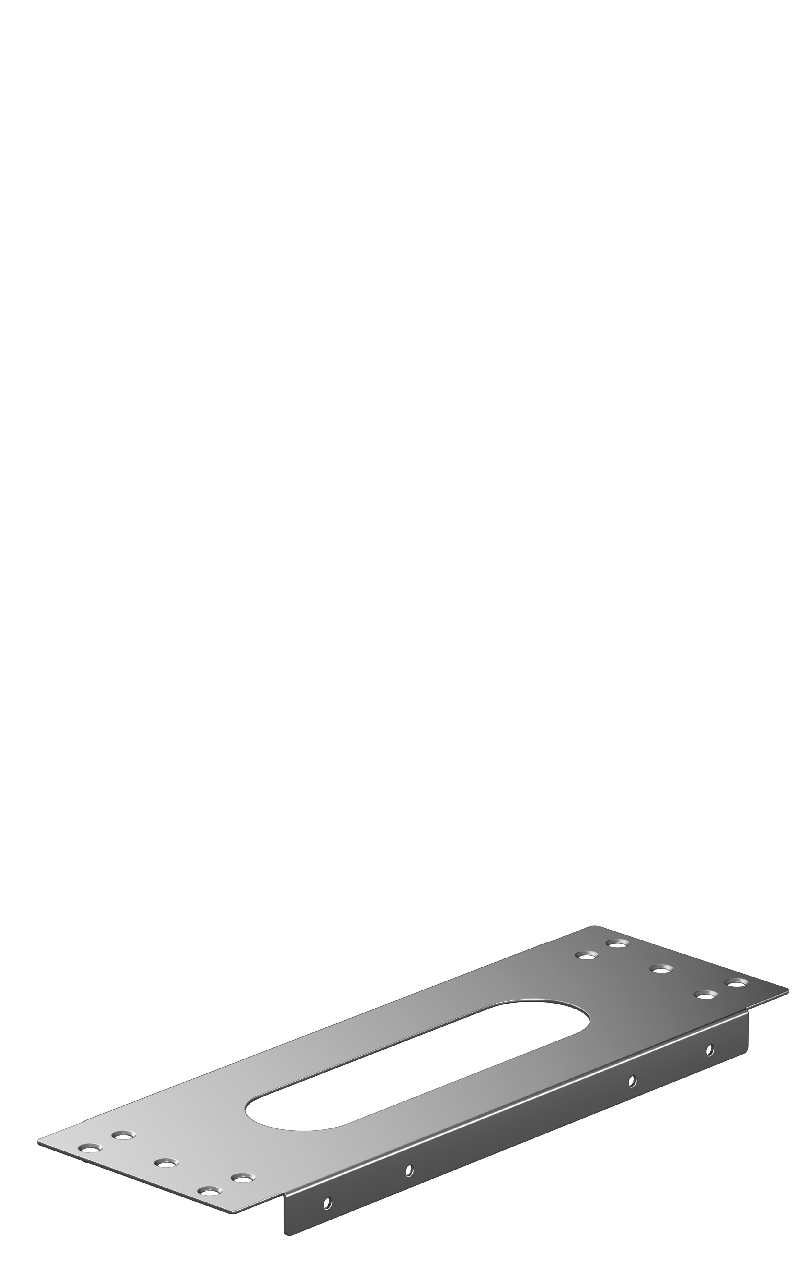 Hansgrohe Montageplatte Axor sBox Fliesenrand  