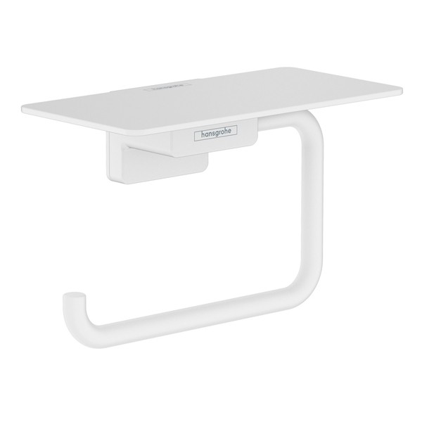 HG Papierrollenhalter mit Ablage AddStoris mattweiss