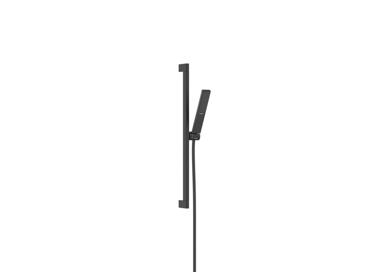 Hansgrohe Pulsify E Brauseset 100 1jet EcoSmart mit Brausestange 65 cm Mattschwarz
