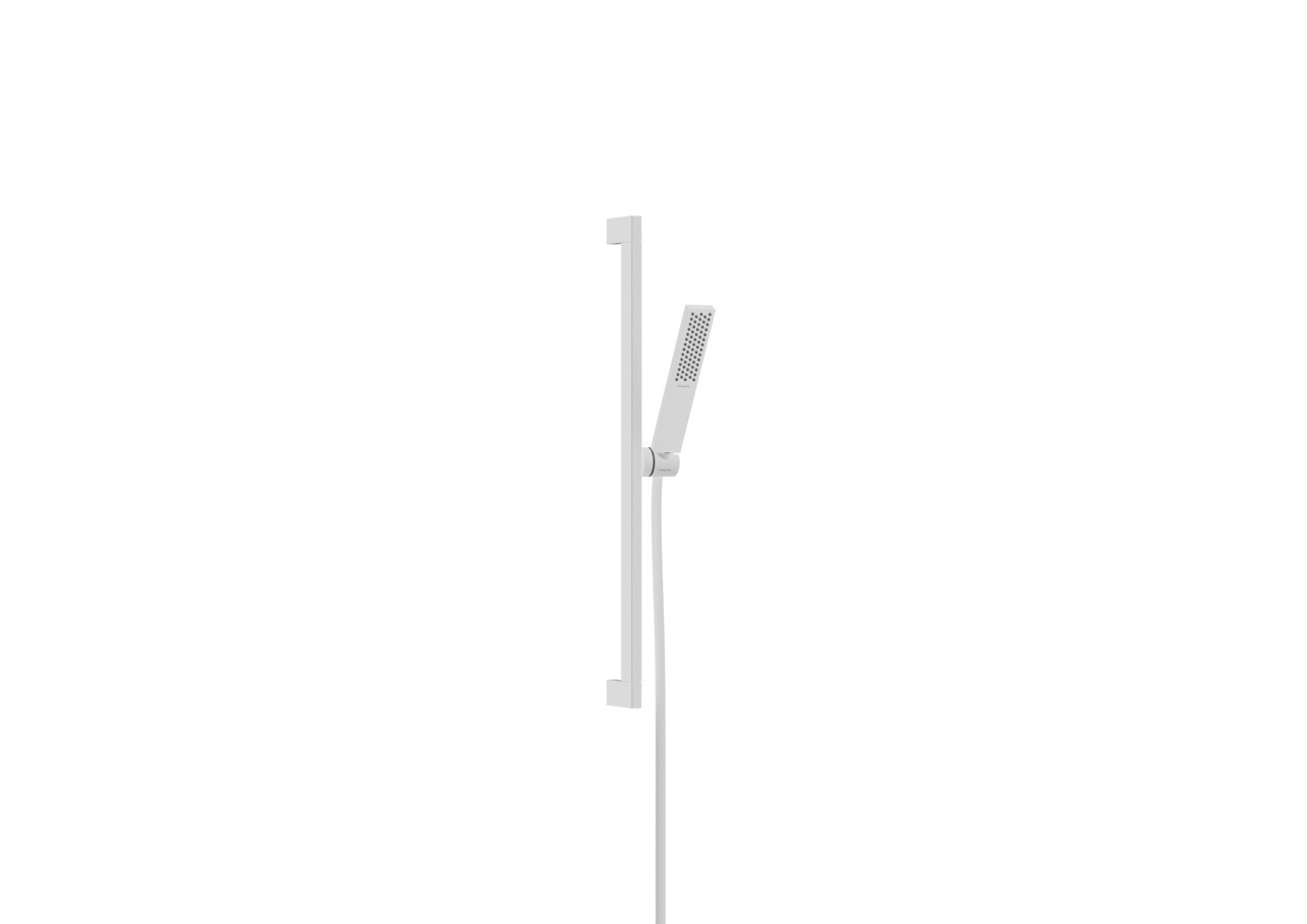 Hansgrohe Pulsify E Brauseset 100 1jet EcoSmart mit Brausestange 65 cm Mattweiß