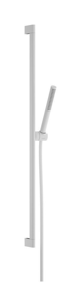 Hansgrohe Pulsify S Brauseset 100 1jet EcoSmart mit Brausestange 90 cm Mattweiß