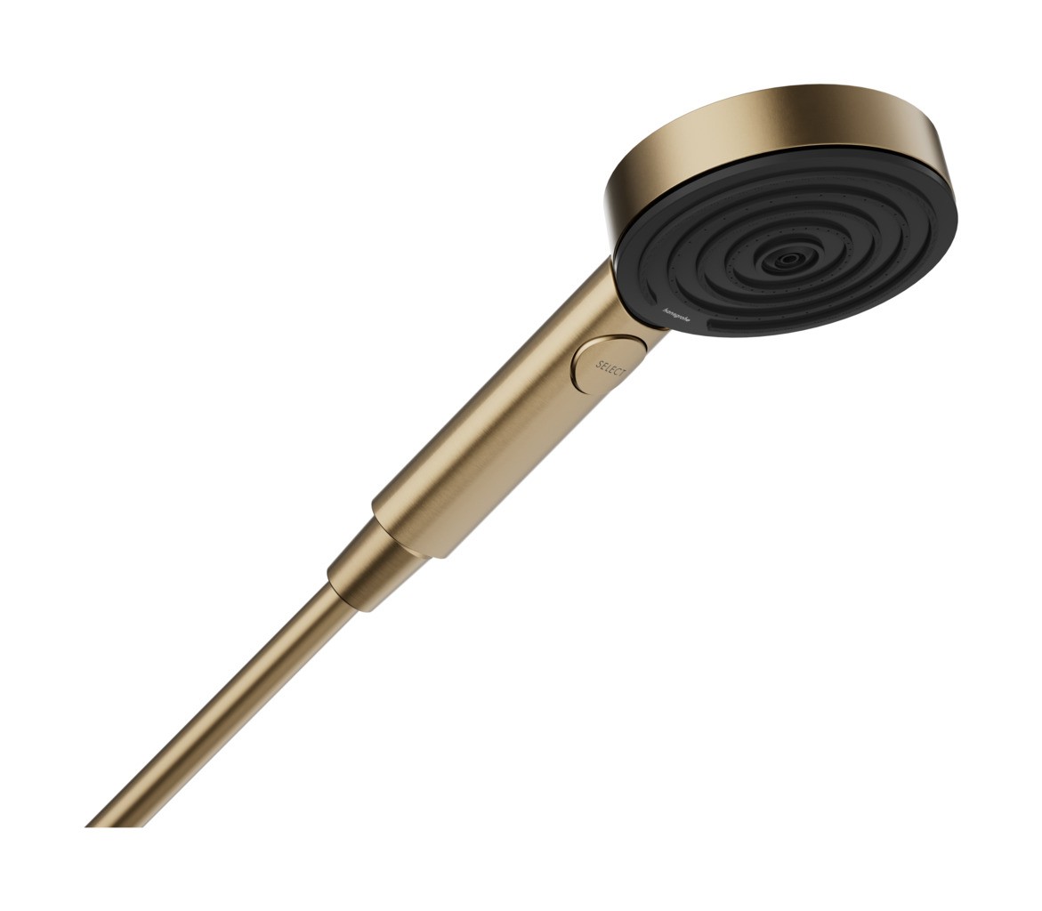 Hansgrohe Pulsify Select S Handbrause 105 3jet Relaxation EcoSmart Brushed Bronze