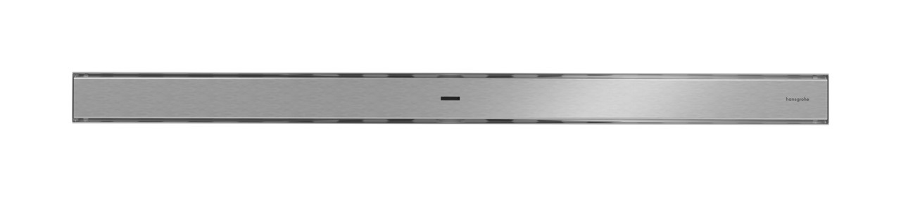 Hansgrohe RainDrain Allround Komplettset Duschrinne 900 für Standard-/flache Installation Edelstahl gebürstet