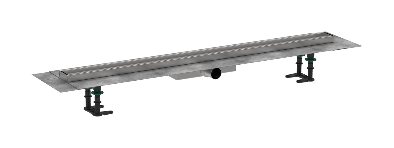 Hansgrohe RainDrain Compact Komplettset Duschrinne 1000 befliesbar für flache Installation k.a.