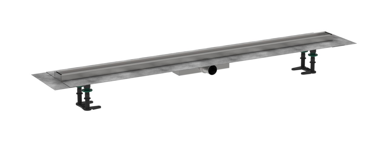 Hansgrohe RainDrain Compact Komplettset Duschrinne 1200 befliesbar für flache Installation k.a.
