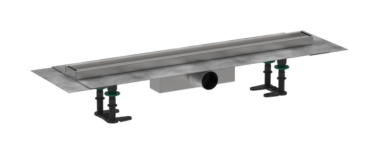 Hansgrohe RainDrain Compact Komplettset Duschrinne 700 befliesbar für Standardinstallation k.a.