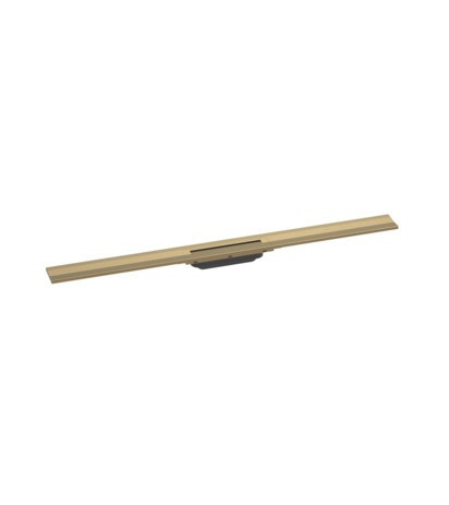 Hansgrohe RainDrain Flex Duschrinne 1000 mm kürzbar für Wandmontage brushed bronze