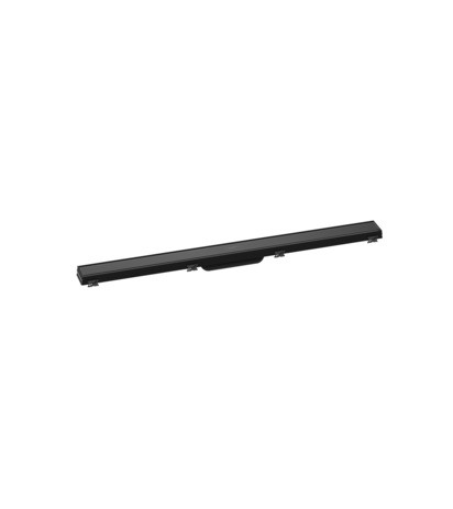 Hansgrohe RainDrain Match Duschrinne 900 mm mit höhenverstellbaren Rahmen schwarz