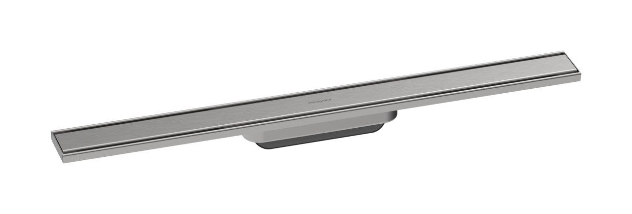 Hansgrohe RainDrain Original Fertigset Duschrinne 700 Edelstahl gebürstet
