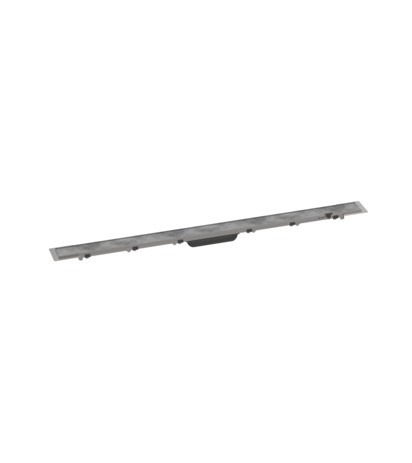 Hansgrohe RainDrain Rock Duschrinne 1000 mm kürzbar und befliesbar