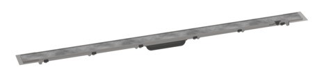 Hansgrohe RainDrain Rock Duschrinne 1200 mm kürzbar und befliesbar