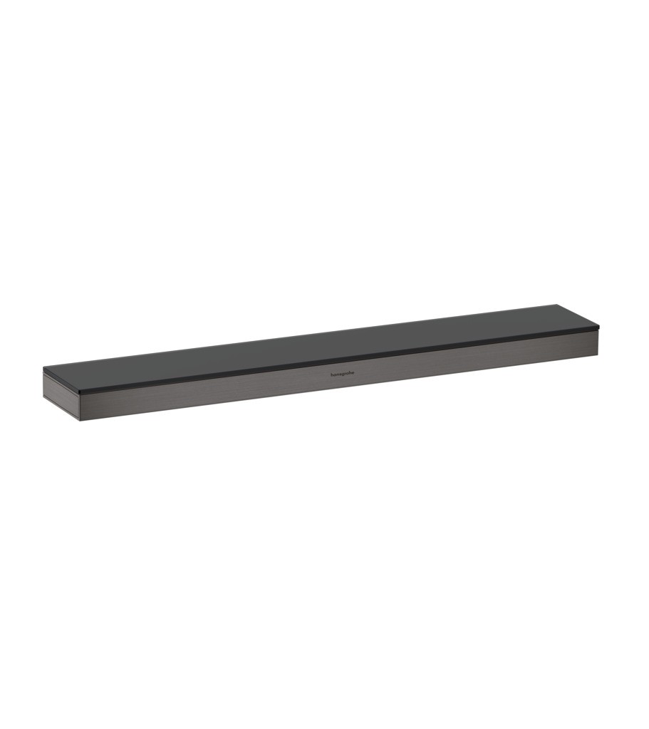 Hansgrohe Rainfinity Ablage 500 Brushed Black Chrome