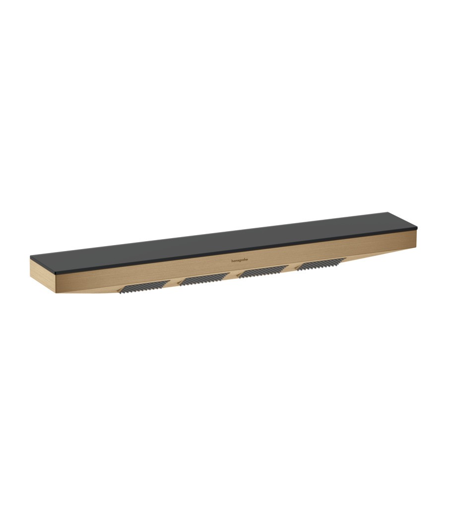Hansgrohe Rainfinity Schulterbrause 500 1jet mit Duschablage Brushed Bronze