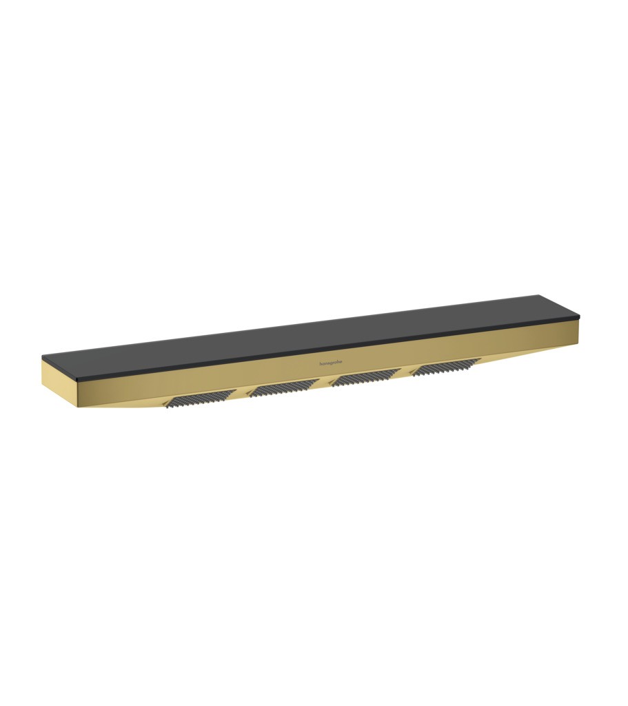 Hansgrohe Rainfinity Schulterbrause 500 1jet mit Duschablage Polished Gold Optic