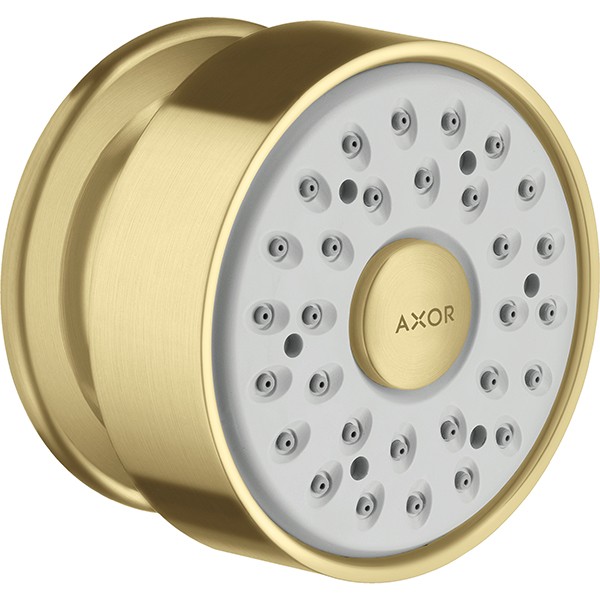 Hansgrohe Seitenbrause 1jet rund  Brushed Gold Optic