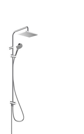 Hansgrohe Showerpipe 230 1jet Vernis Shape Reno EcoSmart chrom