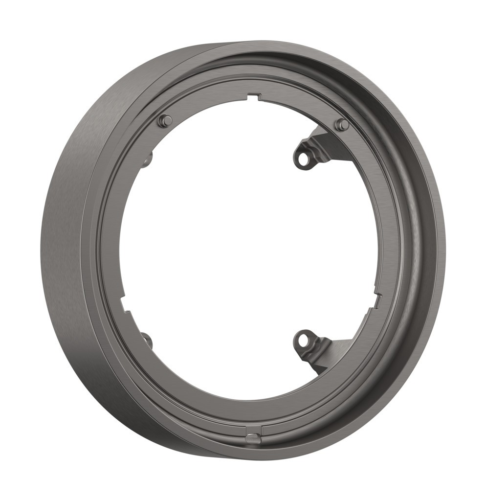 Hansgrohe ShowerSelect Comfort S Verlängerungsrosette 22 mm Brushed Black Chrome