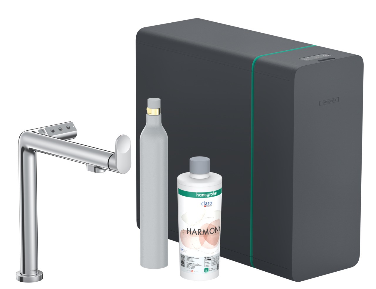 Hansgrohe SodaSystem 240 Aqittura M91 1jet Starter Set chrom