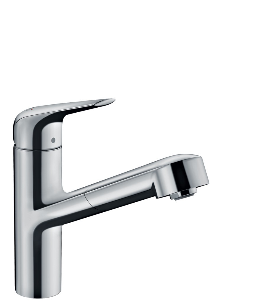 Hansgrohe Spültischmischer 150 Focus M42 Eco Ausziehauslauf 1jet chrom