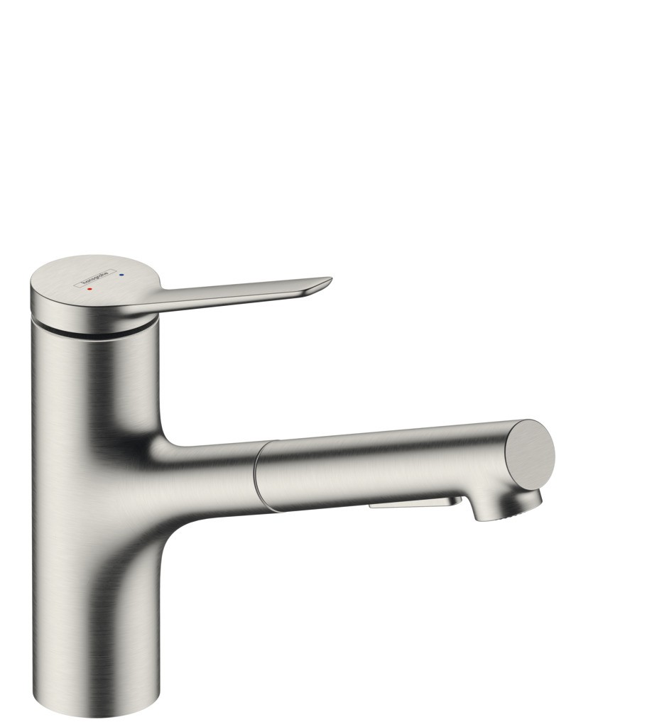 Hansgrohe Spültischmischer 150 Zesis M33 Ausziehbrause 2j sBox lite edelstahl-opt