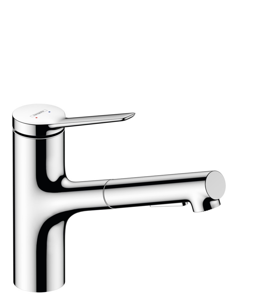 Hansgrohe Spültischmischer 150 Zesis M33 Ausziehbrause 2jet sBox lite chrom