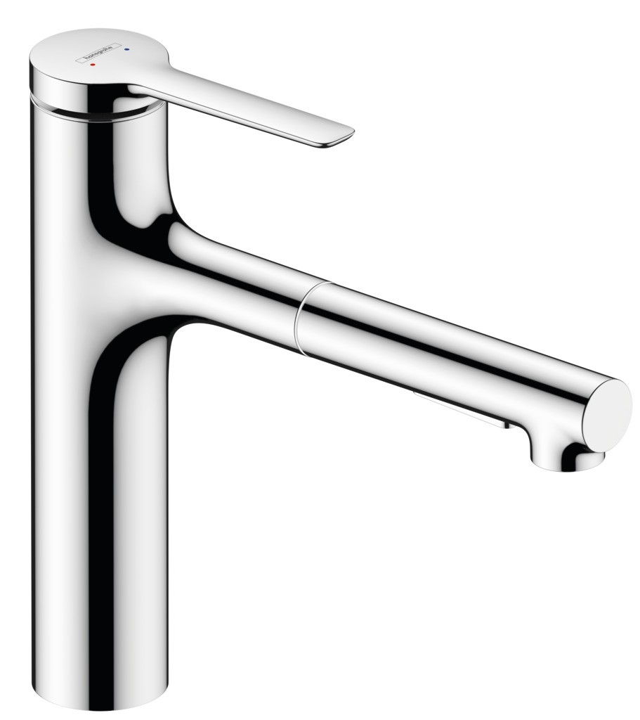 Hansgrohe Spültischmischer 160 Zesis M33 Ausziehbrause 2jet sBox lite chrom