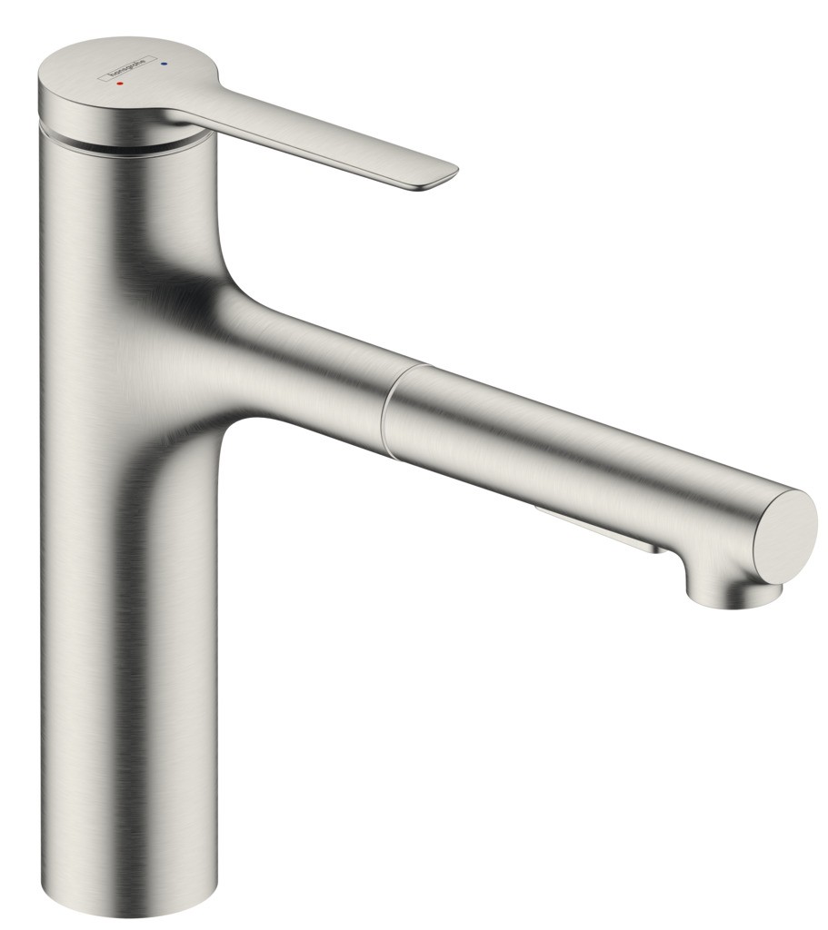 Hansgrohe Spültischmischer 160 Zesis M33 Metall Ausziehbrause Pro 2jet sBox Stainless Steel Optic