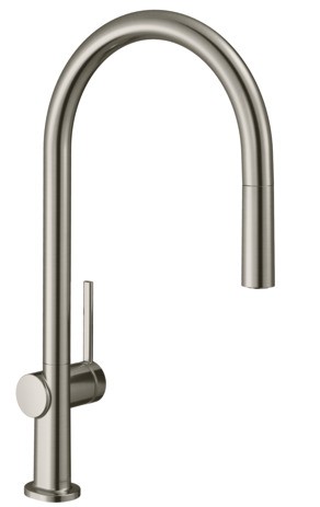 Hansgrohe Spültischmischer 210 Talis M54 Ausziehauslauf 1jet sBox edelstahl-optik