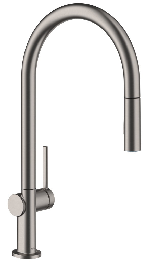 Hansgrohe Spültischmischer 210 Talis M54 Ausziehbrause 2jet Brushed Black Chrome