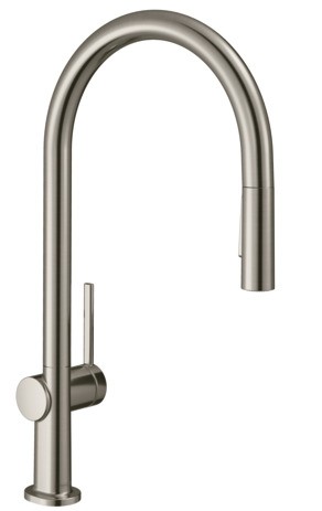 Hansgrohe Spültischmischer 210 Talis M54 Ausziehbrause 2jet sBox edelstahl-optik