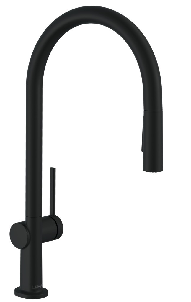 Hansgrohe Spültischmischer 210 Talis M54 Eco Ausziehbrause 2jet mattschwarz