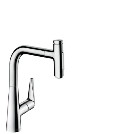 Hansgrohe Spültischmischer 220 Talis Select M51 Ausziehbrause 2jet chrom